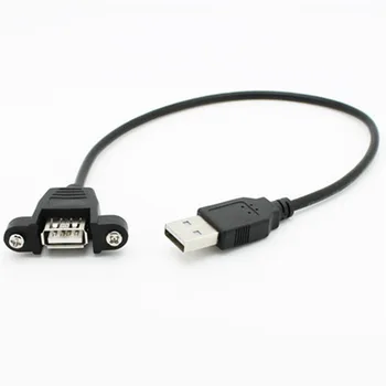 1 kom. kabel USB-priključak USB produžni kabel Nosač matične ploče računala na ploči USB kabel za stražnja vrata, s vijcima 30 cm 50 cm 100 cm - Slika 1  