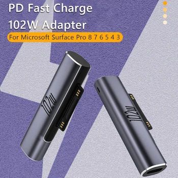 Zamjena punjač adapter za Microsoft Surface Pro X 8 7 6 5 4 3 Go Book za povezivanje tableta Type C PD - Slika 2  