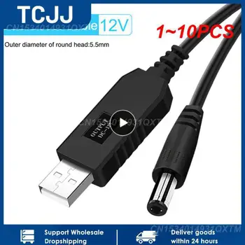 1-10 Kom. Kabel za Napajanje USB-a na Stalnom Struje Od 5 do 12 U step-up Konverter 8 USB Adaptera spojite Dc Kabel za Mini Ventilatora Wifi-Ruter - Slika 1  