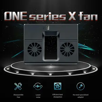 Ventilator za hlađenje konzole USB, bočno pričvršćenje, vertikalni hladnjak hladnjak za XBOX Series X - Slika 2  