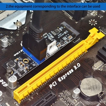 Pretvarač M. 2 u USB 3.0 PCI Express, adapter za proširenje grafičkih grafičke kartice PCIE M2 - Slika 2  