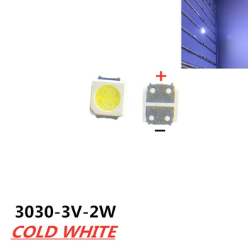 3030 led velike snage s dvostrukim čipom 3V 6V JUFEI AOT cool white PT30A66 TV posvećena Hladan bijeli televizor PT30A66 1000PCS - Slika 2  