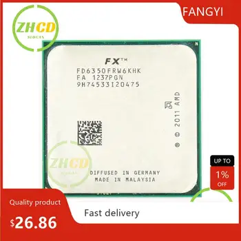 AMD FX 6350 s шестиядерным procesorom 3,9 Ghz Procesor FD6350FRW6KHK Socket AM3 + - Slika 1  