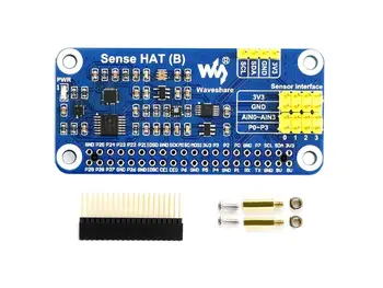 Waveshare Sense HAT (B) Malina Pi Multi Snažan senzori Podržava vanjski senzori 3.3 V I2C - Slika 1  