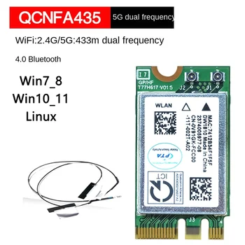 Kartica za Bežičnu vezu za QCA9377 QCNFA435 AW-CB231NF 802.11 AC Bluetooth 4.1 433M 2.4 G/5G WIFI WLAN Kartica - Slika 2  