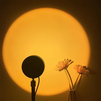 Moderna led podna lampa Sunset atmosferi unutarnji dekor, lampe za spavaće sobe, dnevni boravak, šarene klupska stojeća svjetiljka, стоячее rasvjeta - Slika 2  