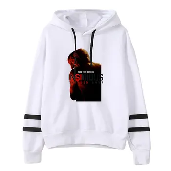 ZLI hoodies horor THE RED DOOR s po cijeloj površini u stilu hip-hop, veste, veste unisex, puloveri, veste dugi rukav - Slika 2  