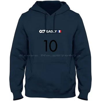 Majica Pierre Gasly 10 sezone 2022 godine od 100% pamuka s kapuljačom Pierre Gasly Fan Art Scuderia Grand Prix Motorsport Racing Pilot Vettel - Slika 1  