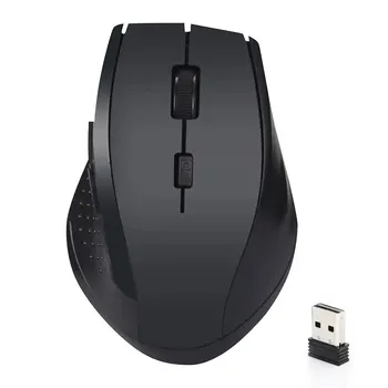 Bežični miš Mini Tiha računalni miš USB 2,4 G Optički miš Tiha miš sa podesivom rezolucijom TPI za Windows, Mac, Linux - Slika 1  