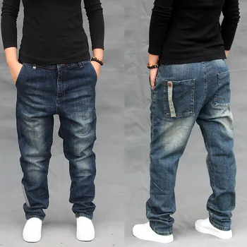 Traperice Four Seasons Harlan, gospodo slobodan elastične hlače za skateboard velike veličine, modni izravne običan svakodnevni hlače pune dužine. - Slika 1  