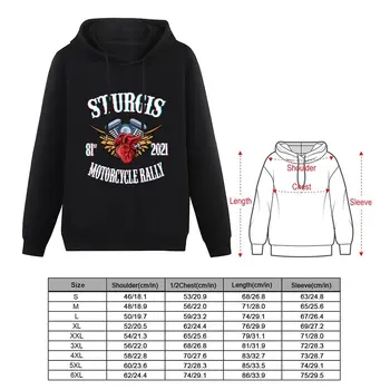 Novi officiel 2021 Sturgis Rally Motorcycles 81. Majice Pulover Majica korejski jesen odjeća dizajnerske hoodies - Slika 2  