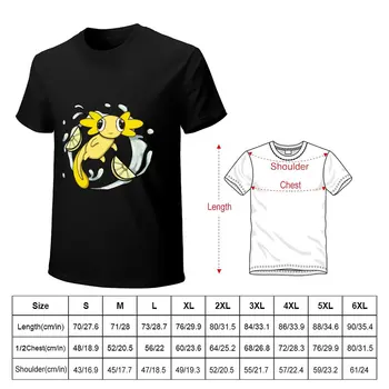 Majica sa limunovim аксолотлем, sportska košulja, haljina u stilu hipi, uske majice za muškarce - Slika 2  