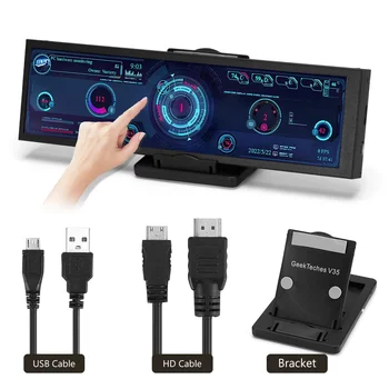 8 8-Inčni kapacitivni multi-Touch Monitor HDMI kompatibilan USB IPS Zaslon Monitora 480X1920 Od Aluminijske Legure za Windows, Linux malina pi - Slika 1  