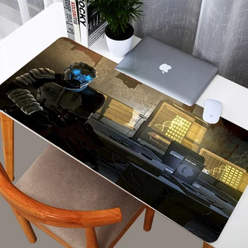 Gaming podloga za miša Dead Space Tepisi za stol Veliki Solidne Моющийся gumeni tepih za miš za laptop 2021 Novi Tepih tepisi - Slika 2  