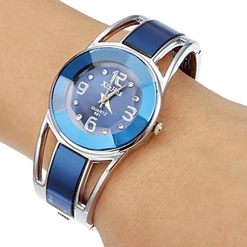 2021, hit prodaja, ženske sat-narukvica Xinhua, luksuzni brand, kvarcni ručni sat sa dial od nehrđajućeg čelika, satovi - Slika 2  