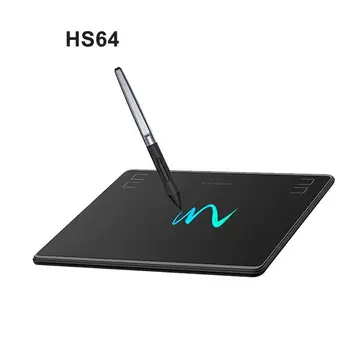 Tablete za grafičko crtanje HS64 veličine 6x4 cm, alati za crtanje na telefonske tablete sa stylusom bez baterije za Android, Windows i macOS - Slika 1  