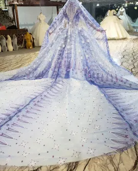 Vjenčanice AIJINGYU velikih dimenzija, napravljen U Turskoj, Čipkan vjenčanicu u stilu princeze od Grčke - Slika 2  