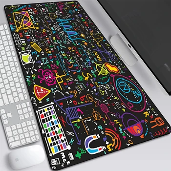 Geometrijski Matematička formula, Velika gaming podloga za miša, Računalni miš za laptop, miš tipkovnica, stolni mat, mat miš za PC, Office podloga za miša - Slika 2  