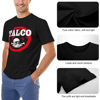 T-shirt Ska Punk Talco, prekrasna majica, majice velikih dimenzija, korejski moderan majice za muškarce, pamuk - Slika 2  