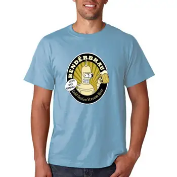Naslov: Muška t-shirt, smeđa košulja Bender, majice brau, ženska t-shirt - Slika 1  