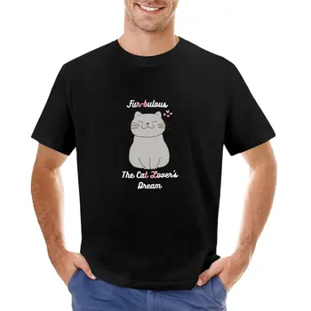 krzno majica the cat lover ' s dream, grafički t-shirt, komplet za muške majice - Slika 1  