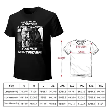 T-shirt Nightrider, izrađen po mjeri, t-shirt s grafičkim uzorkom, grafički majice, dizajnerske majice za muškarce - Slika 2  