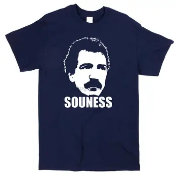 T-shirt s nogometnom ikonom Graham Сунесса - klasična majica škotskog болельщика u retro stilu - Slika 1  