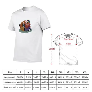T-shirt Mandarin Duck - Aix galericulata, vintage odjeća, majica za dječaka, majica za muškarce - Slika 2  
