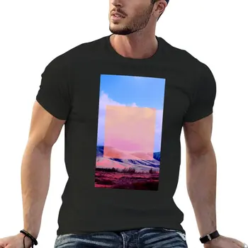 Majica sa estetskim krajoliku, bijele majice za dječaka, majica sa slikama, čvrste muške majice - Slika 1  