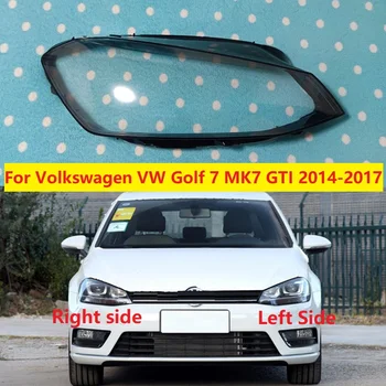 Za Volkswagen VW Golf 7 MK7 GTI 2014 2015 2016 2017 Kućište Svjetla Poklopac Žarulje prednjeg Svjetla Abažur Zamijeniti Originalni Staklene Leće - Slika 1  