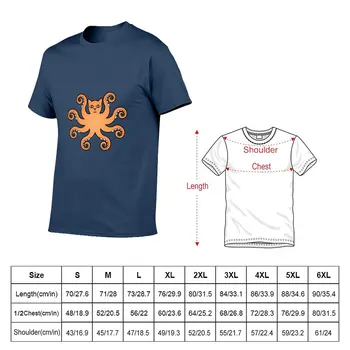 T-shirt Octopussy, vrhovima velikih dimenzija, animacija, быстросохнущая majica, majice za muškarce, ambalaža - Slika 2  
