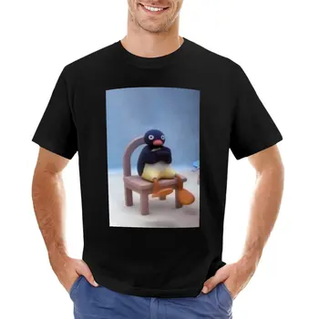 T-shirt Angry Pingu, majice, быстросохнущая košulja, vintage majica, majice оверсайз, majice za muškarce - Slika 1  