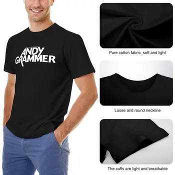 t-shirt grammer estetski odjeća pojedinačne majice ljetna odjeća Muška majica - Slika 2  