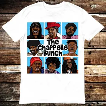 The Chappelle Bunch Comedy Central Tyrone Биггамс Komičar Dave T-Shirt Dar-Mem Zabavna Majica U Vintage Stilu Unisex Igra Kultni Film - Slika 1  