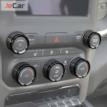 JeCar Auto Srednja Ručka za Upravljanje Od Aluminijske Legure, Dekorativni Prsten, Poklopac Za Dodge RAM-a 2018 Up, Pribor Za Unutrašnjost Automobila Moulidngs - Slika 2  