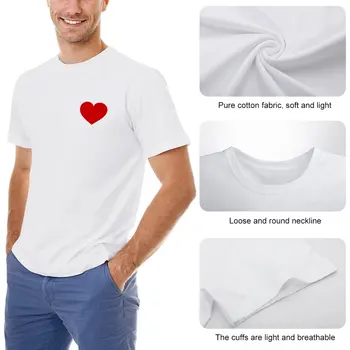Dizajn majica s logom u obliku srca, majice za sportaše, majice na nalog, kreirajte vlastite majice na red, muška majica dugi rukav - Slika 2  