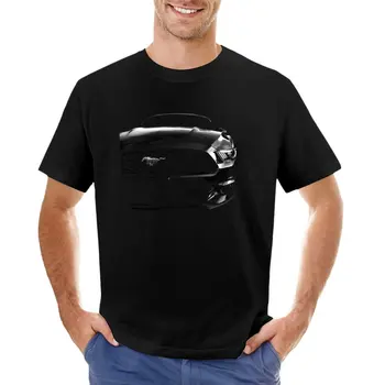 Ford Mustang - crna - 1 t-shirt, izrađen po mjeri, sportske majice, majice za dječake, muška majica - Slika 1  
