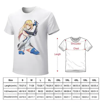Aiz Battle Stance - t-Shirt DanMachi, кавайная odjeća, majica kratkih rukava, korejski modne muške trening majice - Slika 2  