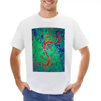 T-shirt D. N. A. s ultraljubičastim zračenjem, быстросохнущая odjeća kawaii, majice veličine plus, majice s uzorkom za muškarce - Slika 1  