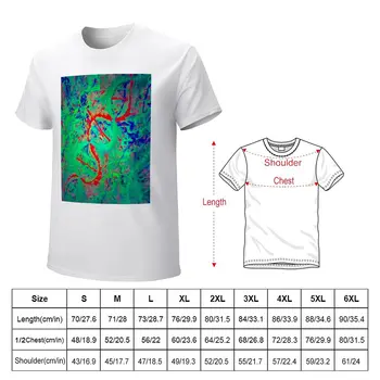 T-shirt D. N. A. s ultraljubičastim zračenjem, быстросохнущая odjeća kawaii, majice veličine plus, majice s uzorkom za muškarce - Slika 2  