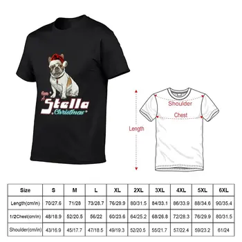 Postoje Božićna t-shirt Stella, эстетичная odjeća, slatka majice, majice na red, anime-majica, crne majice za muškarce - Slika 2  
