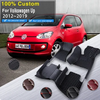 Auto-Tepih Za VW Volkswagen Up 2012 ~ 2019 Vodootporne Tapete Automotivo Para Carro Auto-Tepisi Accessoire Voiture Auto Oprema - Slika 1  