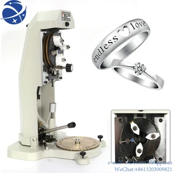 YUN YI Standardna буквенная stroj za obilježavanje prstenova uz biranje de gravure bague de ručni stroj za graviranje slova na domaćem ring jewelry eng - Slika 1  