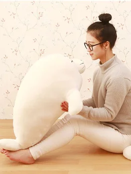 Slatka pliš igračku-mačka - tapacirani jastuk za zagrljaje životinja | Medo mačka za djecu i odrasle, Adora - Slika 2  