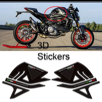 2021 2022 Naljepnice na motocikl, naljepnice, Komplet za gorivo, ulje, štitnik za koljeno, obloge na spremnik za Ducati Monster 950 - Slika 1  