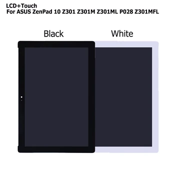 100% Muški LCD Zaslon Za ASUS Zenpad 10 Z301M Z301ML Z301MF Z301MFL LCD Zaslon osjetljiv Na Dodir U Prikupljanju Zamjena Okvira - Slika 2  
