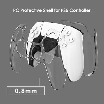 Pribor za elektroničke strojeva ultra-tanki prozirni zaštitna torbica za PC za PS5 DualSense Kontroler Pribor - Slika 2  