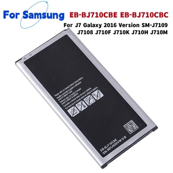 EB-BJ710CBE EB-BJ710CBC Baterija za J7 Galaxy 2016 Verzije SM-J7109 J7108 J710F J710K J710H J710M 3300 mah - Slika 1  