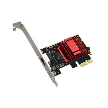 2,5 G PCI-E Mrežna kartica RTL8125B s čipom pci-e Gigabit Ethernet Mrežna kartica 10/100/2500 Mbit/s, 1 Gbit/s/2,5 Gbit/s RJ45 LAN PC - Slika 2  
