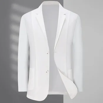 6188 - nova korejska moderan pro jakna za poslovne odmor, muški jednostavan raskošan kostim u stilu Yinglun - Slika 1  